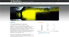 Desktop Screenshot of normpack.ch