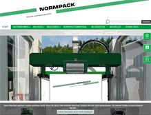 Tablet Screenshot of normpack.com